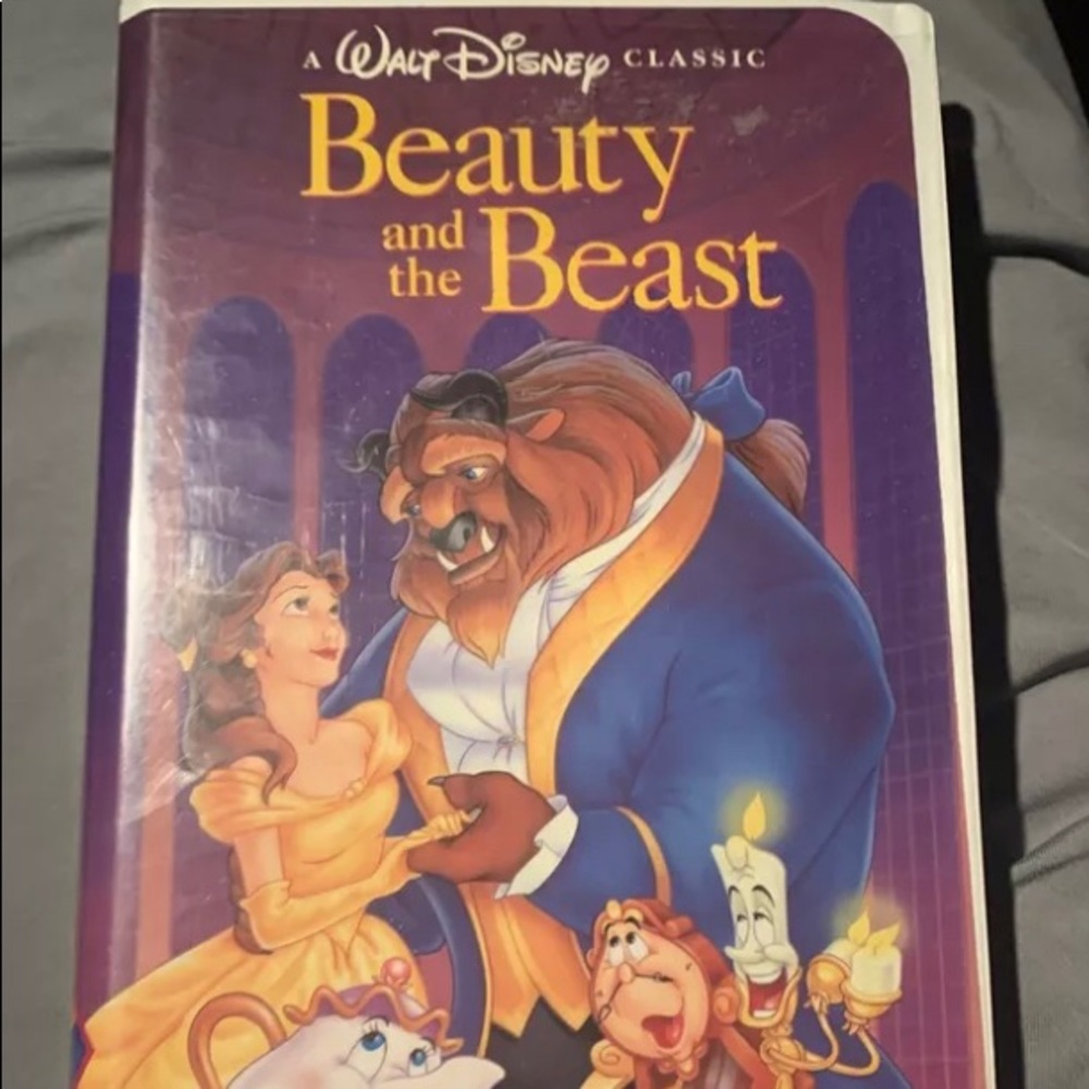 Walt Disney Beauty and the Beast Black Diamond VHS
